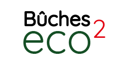 Logo Eco², bûches de bois densifiés