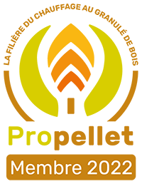Logo Propellet - L'association nationale des professionnels du chauffage aux granulés de bois