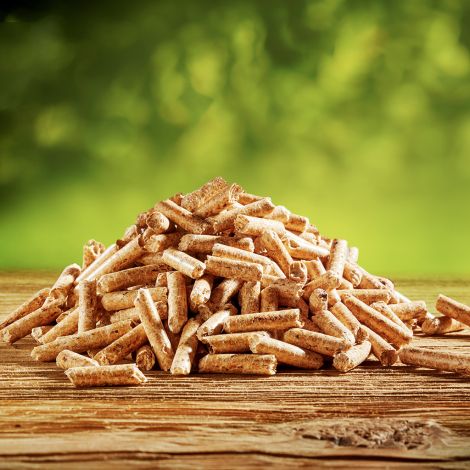 Pellets de bois de qualité en vrac