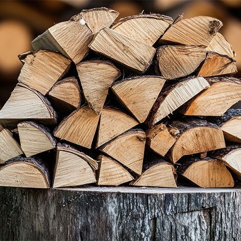 Livraison de bûches de bois français