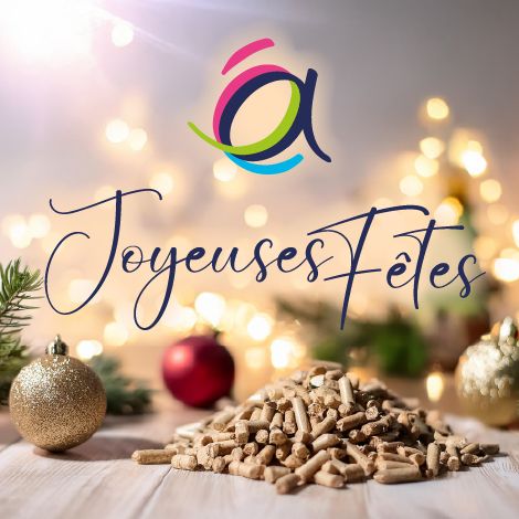 Joyeuses fêtes 2025 - Granulés de bois