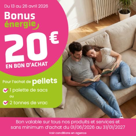 Offre pellets de bois en sacs et granulés de bois en vrac