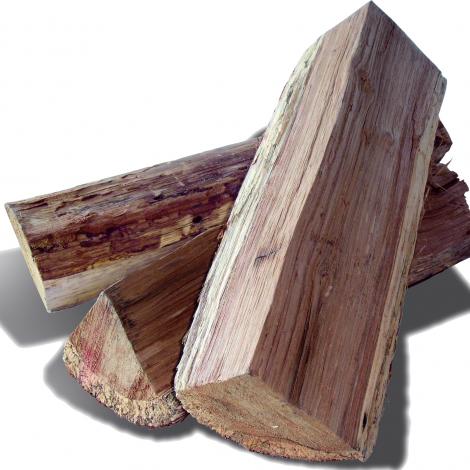Bois bûche sec de la marque Crépito, disponible en palette à emporter ou livrée