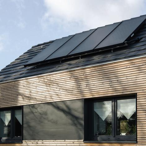 Installation de panneau solaire Viessmann MS