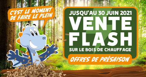 Promotion sur les granulés de bois en vrac et en sacs