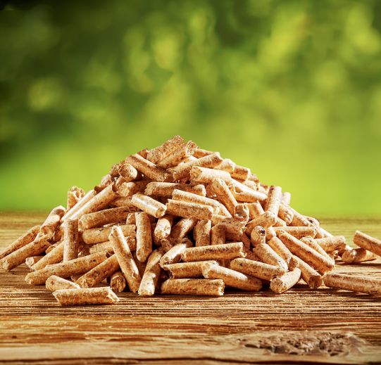 Pellets de bois de qualité en vrac