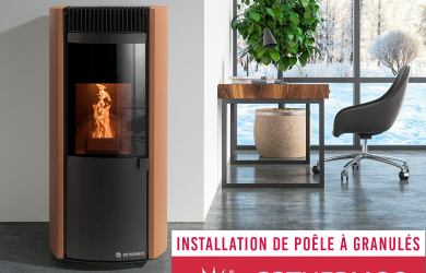 Poêle à granulés de bois CS Thermos