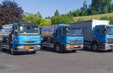 Flotte de camion FUSTINONI Combustibles