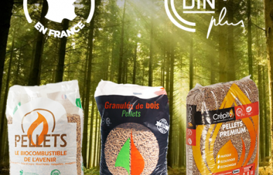 Sacs de granulés de bois génériques
