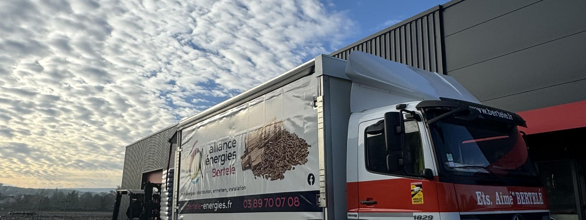 Camion pellets