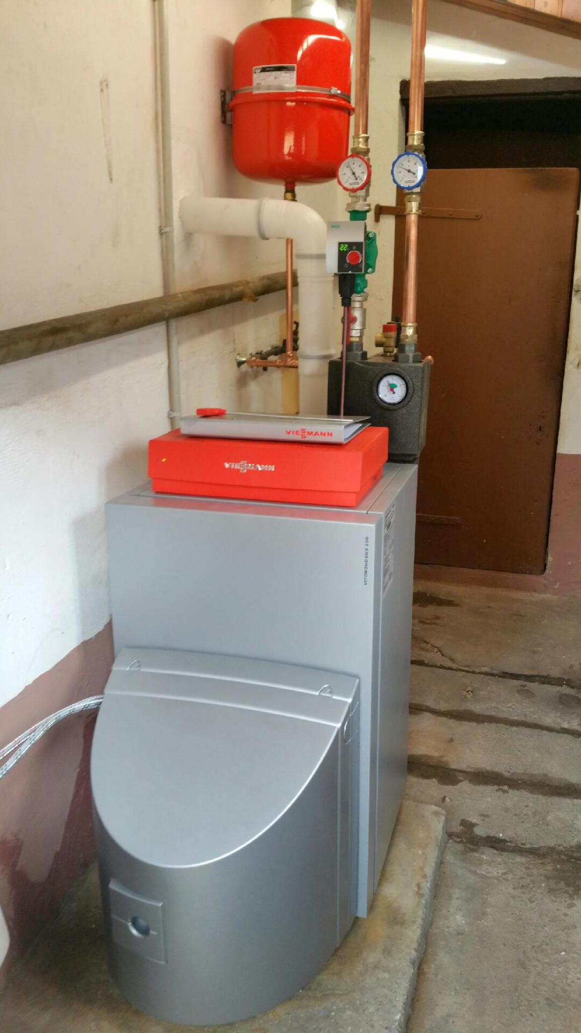 Installation Chaudière Fioul à condensation Viessmann