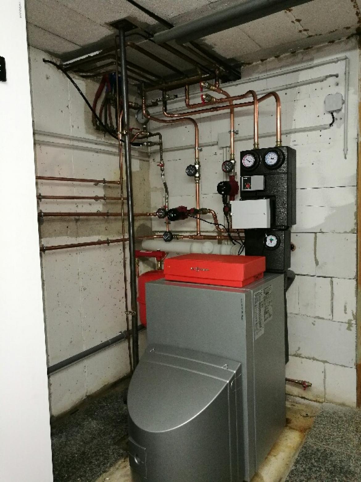 Installation Chaudière Fioul à condensation Viessmann